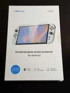 JSAUX Nintendo Switch2用 強化ガラススクリーンプロテクター