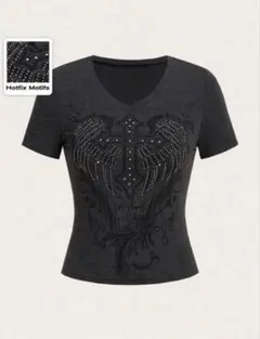 クロス ウィング ホットフィックス Tシャツ