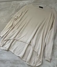 INED イネド カットソー トップス 長袖 ゆったり レディース　9号