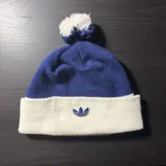 【デサント製/vintage】adidas ニット帽 ボンボンのサムネイル