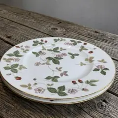 【美品2枚】ウェッジウッド ワイルドストロベリー プレート 皿 WEDGWOODのサムネイル