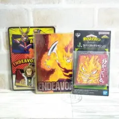 【僕のヒーローアカデミア】エンデヴァー グッズ3点セット 訳あり
