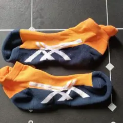 アシックス　クッションシングルタブソックス　メンズMサイズ