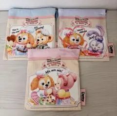 ダッフィー＆フレンズ ハートウォーミングデイズ 巾着セット