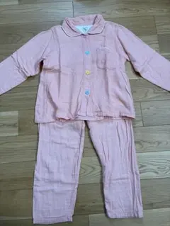 女の子 パジャマ ルームウェア 長袖長ズボン 綿100% 120㎝