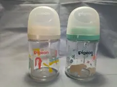 選べるおまけ２つ付き　母乳実感（耐熱ガラス製）Bear・Zoo　160ml