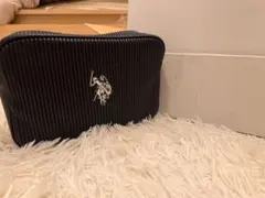 ポロ ストライプデザイン ショルダーバッグ