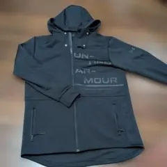 アンダーアーマー フード付きジャケット XXL ブラック