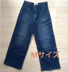 C17 シーセブンティーン　ベイカーワイドパンツ　ジーンズ　デニムのサムネイル