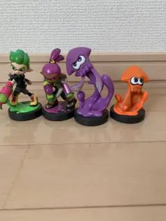 amiiboスプラトゥーン アミーボ フィギュア 4体セット