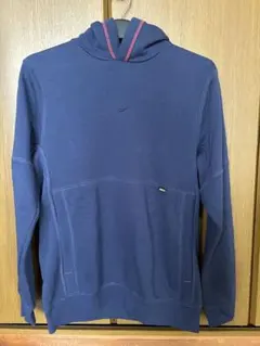 【値下げ】Nike ネイビー フード付きパーカー M