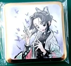 鬼滅の刃 スクエア缶バッジ お楽しみくじ ダイニング 胡蝶しのぶ