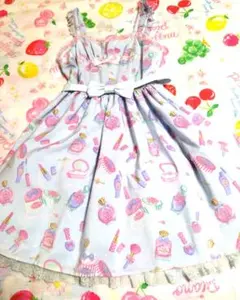Angelic Pretty Honey Cake切替ジャンパースカート - メルカリ