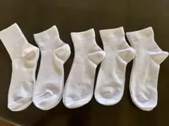 ホワイトソックス5足セット　24cm〜26cm
