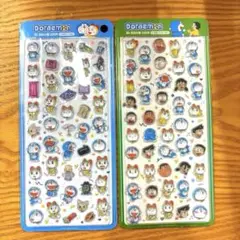【韓国限定】ドラえもん　3Dクリスタルステッカー　2枚セット♪　正規品