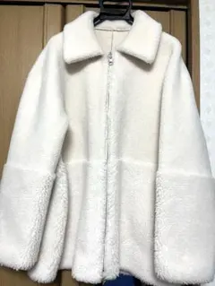 BEAUTY&YOUTH ボア　ムートン　リバーシブルブルゾン　コート