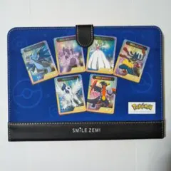 スマイルゼミ ポケモンタブレットカバー ブルー タブレットケース 任天堂のサムネイル