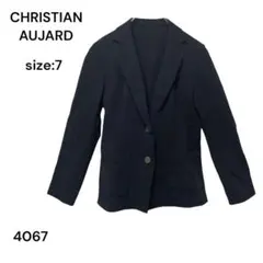 CHRISTIAN AUJARD ジャケット　アウター　長袖　ネイビー　7のサムネイル