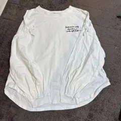 Mサイズ 白色 トップス 長袖