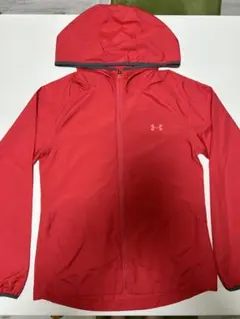 値下げ　Under Armour レッドウィンドブレーカー M