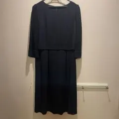 CROULE BARBEワンピースフォーマルセレモニー　ネイビー