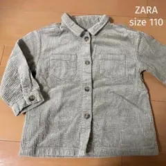 ZARA コーデュロイジャケット コーデュロイシャツ