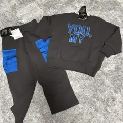 新品未使用 マーキーズ　セットアップ　カジュアルセット (ダークグレー