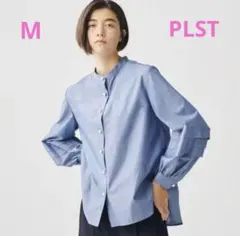 ● PLST パールボタン ブラウス Mのサムネイル