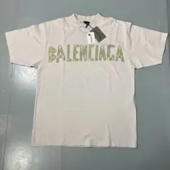 N241/34 BALENCIAGA テープタイプ Tシャツ 半袖 ユニセックスのサムネイル