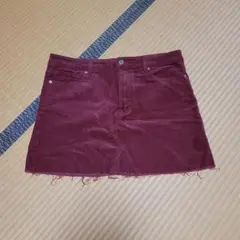 Forever21 コーデュロイ ミニスカート 送料込