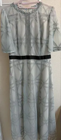 CELFORD プレイドパターンチュールドレス