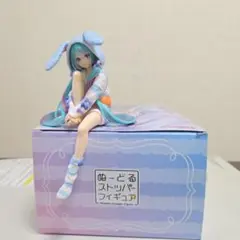 ぬーどるストッパーフィギュア　うさ耳パジャマ　初音ミク
