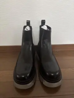 ザラ　サイドゴアブーツ