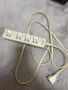 ELECOM 4口延長コード 約2メートル