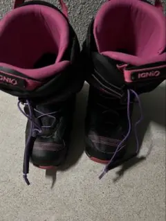 【IGNIO】スノーボードブーツ 女性用23cm　ピンク　イグニオ