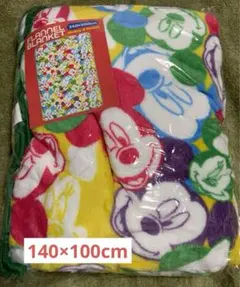 ミッキー&ミニー　フランネル膝掛け　140×100cm  アミューズメント景品