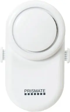 ☆PRISMATE 襟元ファン ハンディファン ホワイト