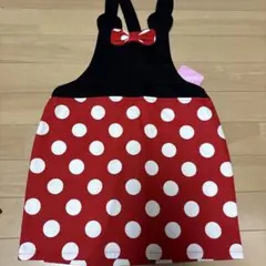 お値下げ 新品 ディズニー ミニーなりきり ジャンバースカー 120cm