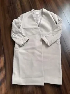 PLST アイボリー ロングコート