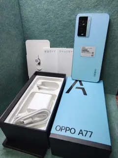 新品未使用 OPPO A77 128GB ブルー 本体 付属品あり 2025年最新】OPPO a77 ブルー 128gbの人気アイテム - メルカリ