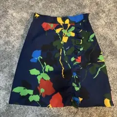 MSGM フラワープリント タイトスカート 38