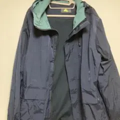 ネイビー マウンテンパーカー フード付き