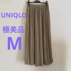 【極美品】UNIQLOレディースロングキュロットパンツMサイズ