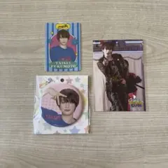 福本大晴 わっしょいcamp 缶バッジ プロフィールカード 公式写真 まとめ売り