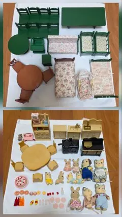 シルバニアファミリー 家具 人形 小物セット