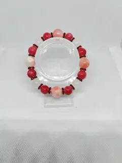 【５】1点もの★天然石ブレスレット/ハンドメイド