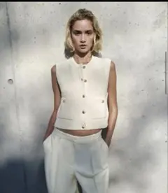 ZARA ニットベスト