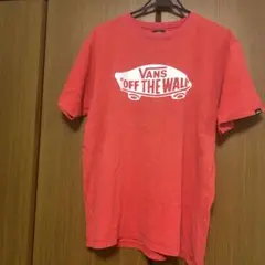 古着VANS OFF THE WALL Tシャツ レッド XLのサムネイル