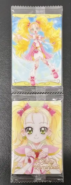 キミとアイドルプリキュア　ウエハース 12 シャイニールミナス HR