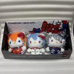 EVANGELION × HELLO KITTY マスコット 3種セット EVANGELION × HELLO KITTY マスコット 3種セット - メルカリ